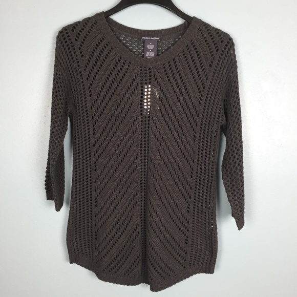 Chelsea & Theadore Crochet Sweater - Picture 2 of 7